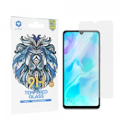 Folie de protectie Ecran Lito Classic pentru Huawei P30 lite New Edition / P30 lite, Sticla Securizata, Full Glue, 2.5D