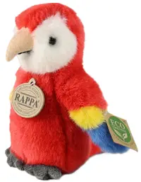 Jucărie de pluș Rappa Eco friends - Bebeluș macac roșu, 16 cm