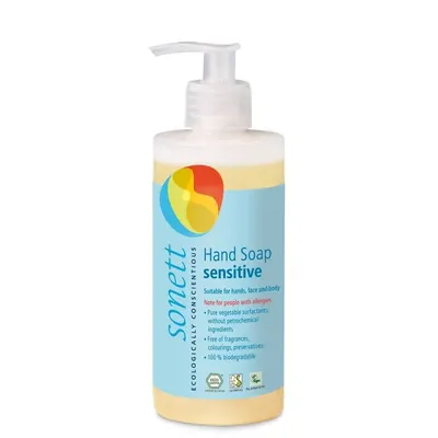 Sapun lichid pentru maini sensitive ecologic 300ml Sonett