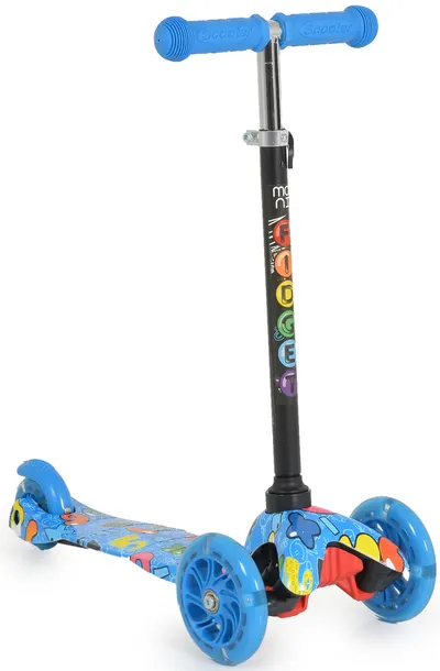 Trotinetă pentru copii Moni - Fidget, albastră