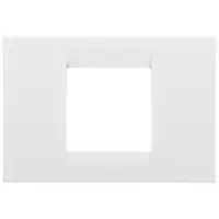Rama ornament 2 module Gewiss System Virna GW22102, alb
