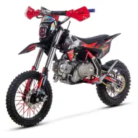 Motocicleta Enduro Cross Asix XB27 A2, 125cc, 4T, roti 14 12 , far, pornire electromotor, culoare rosu gri