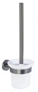 Perie de toaletă Inter Ceramic - Lusso, за стена, Gun Grey