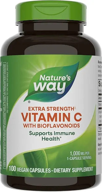 Vitamin C with Bioflavonoids, 1000 mg, 100 capsule, Nature's Way