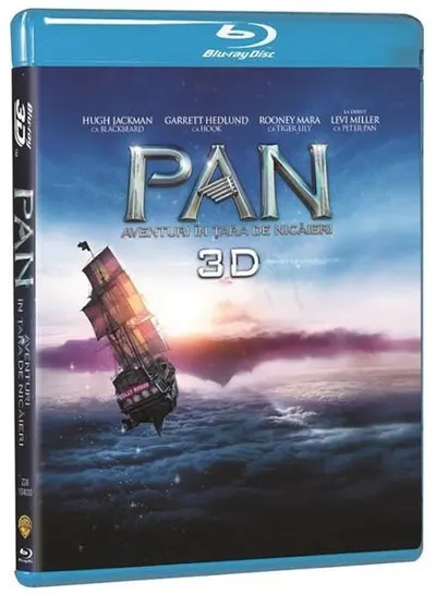 Pan: Aventuri in Tara de Nicaieri 3D (Blu Ray Disc) / Pan
