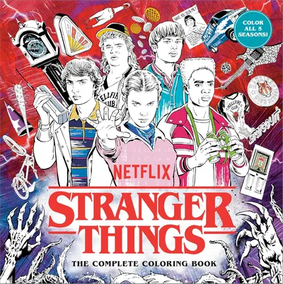 Stranger Things: The Complete Coloring Book (Color All Five Seasons!)