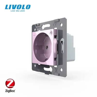 Modul priza simpla Schuko, inteligenta ZigBee, control aplicatie Roz