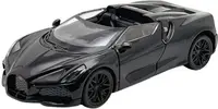 Mașinuță metalică Re-El Toys - Bugatti Mistral W16 2023, 1:43, negru