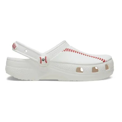 Saboti Crocs Classic Baseball Clog Kids Alb - White