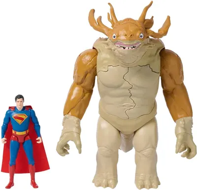 Set de figuri Spin Master DC - Superman vs. Kaiju, luptă cu slime