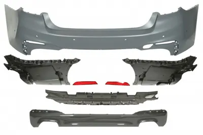 Bara (Spate M-PACHET, numar orificii senzori parcare: 6, grunduit) potrivit BMW 5 (G30, F90), 5 (G31) Sedan 02.17