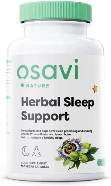 Herbal Sleep Support, 120 capsule, Osavi
