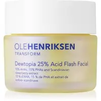 OLEHENRIKSEN Transform Dewtopia 25% Acid Flash Facial masca pentru exfoliere