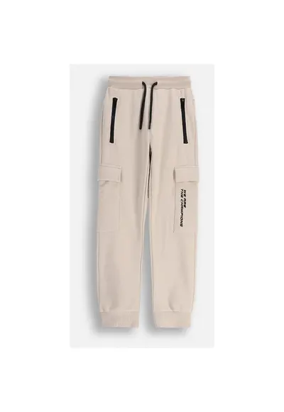 Pantaloni sport cu buzunare multiple si talie ajustabila