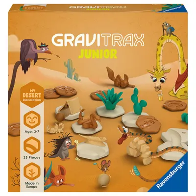 Joc de constructie Gravitrax Junior - Desert - Set de accesorii Desertul