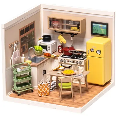 Puzzle 3D - Minicasuta - Happy Meals Kitchen