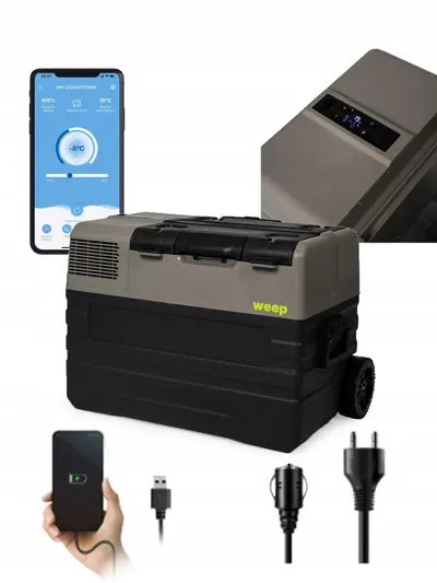 Frigider Portabil cu Compresor Congelator pentru Auto WEEP NX42 43.5L