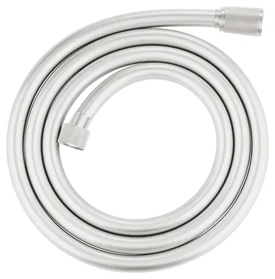 Furtun dus Grohe SilverFlex, 1/2'' x 1/2'', 1.75 m, mat, otel satinat, 28388DC1