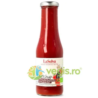 Ketchup cu Otet Balsamic Ecologic/Bio 340g
