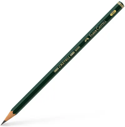 Creion grafit Faber-Castell 9000 - 2H
