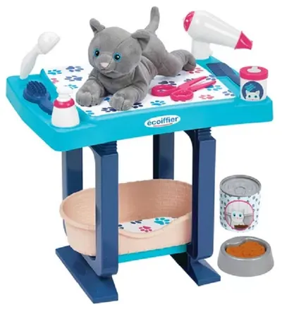 Set de joacă Ecoiffier - Set de îngrijire a animalelor