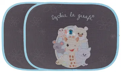 Set de 2 parasolare auto Sophie la Girafe - Sophie și prietenii