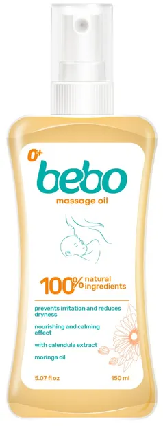 Ulei de masaj Bebo, 150 ml