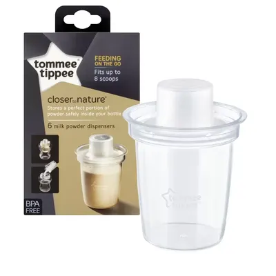 Dozator pentru lapte praf Tommee Tippee - Closer to Nature, 6 buc