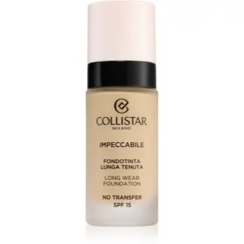 Collistar Impeccabile Long Wear Foundation machiaj persistent