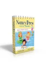 Nancy Drew Clue Book Mystery Mayhem Collection Books 1-4: Pool Party Puzzler; Last Lemonade Standing; A Star Witness; Big Top Flop