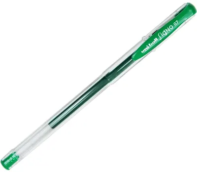Roller cu gel Uniball Signo – Verde, 0.7 mm