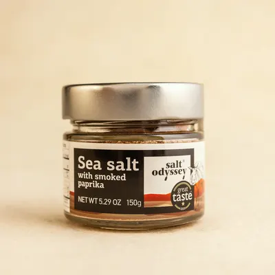 Sare de mare - cu paprika afumată - 150 g