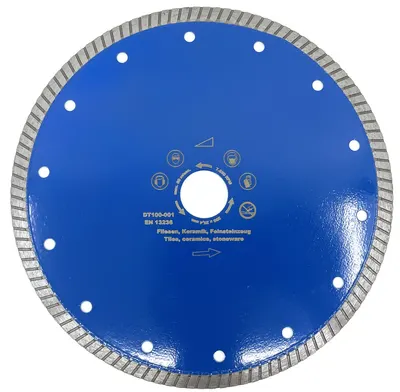 Disc DiamantatExpert pt. Gresie ft. dura, Portelan dur, Granit- Turbo 180mm Super Premium - DXDH.3957.180