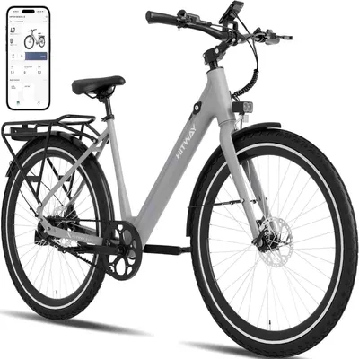 Bicicletă electrică de oraș cadru jos transmisie pe curea bk18pro