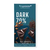Ciocolata neagra 70%, bio, 60g, Benjamissimo
