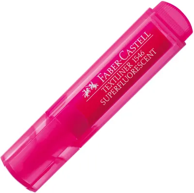 Marker text Faber-Castell 1546 - Roz neon