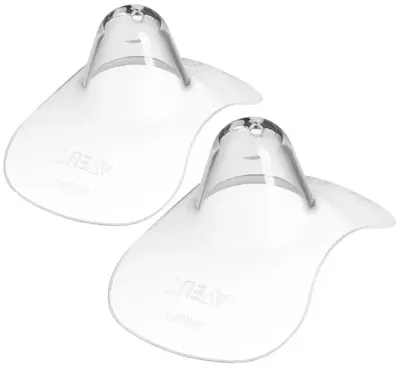 Protectoare din silicon, pentru mameloane Philips Avent - Mediu - cutie de sterilizare
