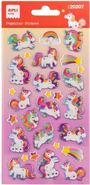 Autocolante moi autoadezive Apli - Unicorni