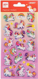 Autocolante moi autoadezive Apli - Unicorni