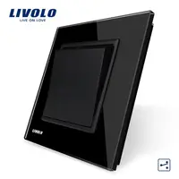 Intrerupator mecanic simplu, cap-scara Negru