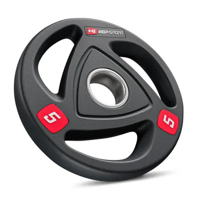 Greutate olimpică pentru bară Hop-Sport HS-OD5 5kg 51mm