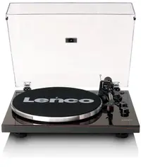 Lenco - LBT-345WA Gramofon, manual, Walnut