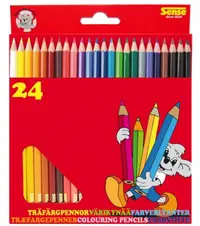 Creioane colorate Sense – 24 bucati