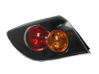 Stop tripla lampa spate stanga potrivit MAZDA 3 HATCHBACK 2003-2006 - ( exterior , Semnalizator portocaliu, culoare sticla: rosu)