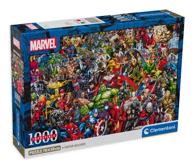 Puzzle Clementoni din 1000 de piese - Marvel