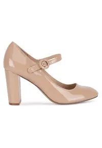 Pantofi dama - Sintetic - Bej -