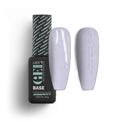 Oja semipermanenta GELlack 2M Glimmering Rubber Base Nr. 04