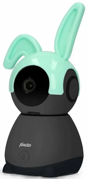 Telefon pentru copii cu Wi-Fi Alecto - Bunny, negru
