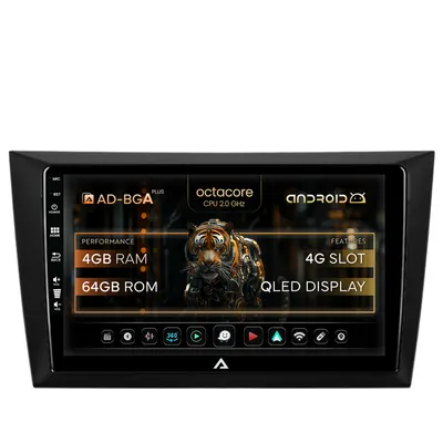 Navigatie Volkswagen Golf 6, Android, A-Octacore 4GB RAM + 64GB ROM, 9 Inch - AD-BGA9004+AD-BGRKIT024V2