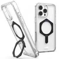 Husa MagSafe pentru Apple iPhone 16 Pro, Urban Armor Gear, Plyo XTE, Neagra Transparenta